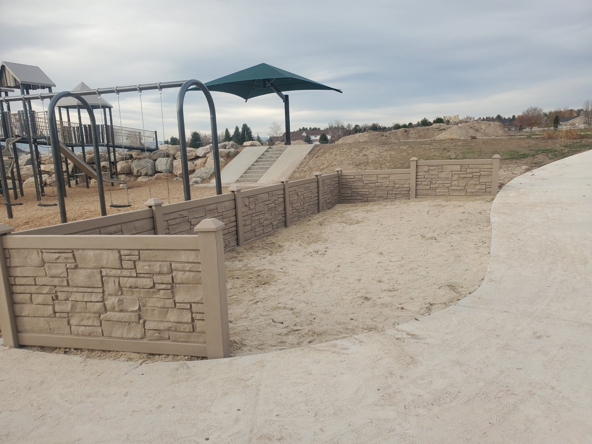 Custom fence project in Northern Utah Custom fence project in Northern Utah